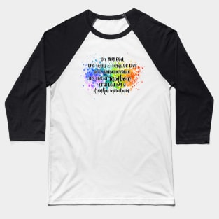 Rainbow crafted by drunk leprechauns Baseball T-Shirt